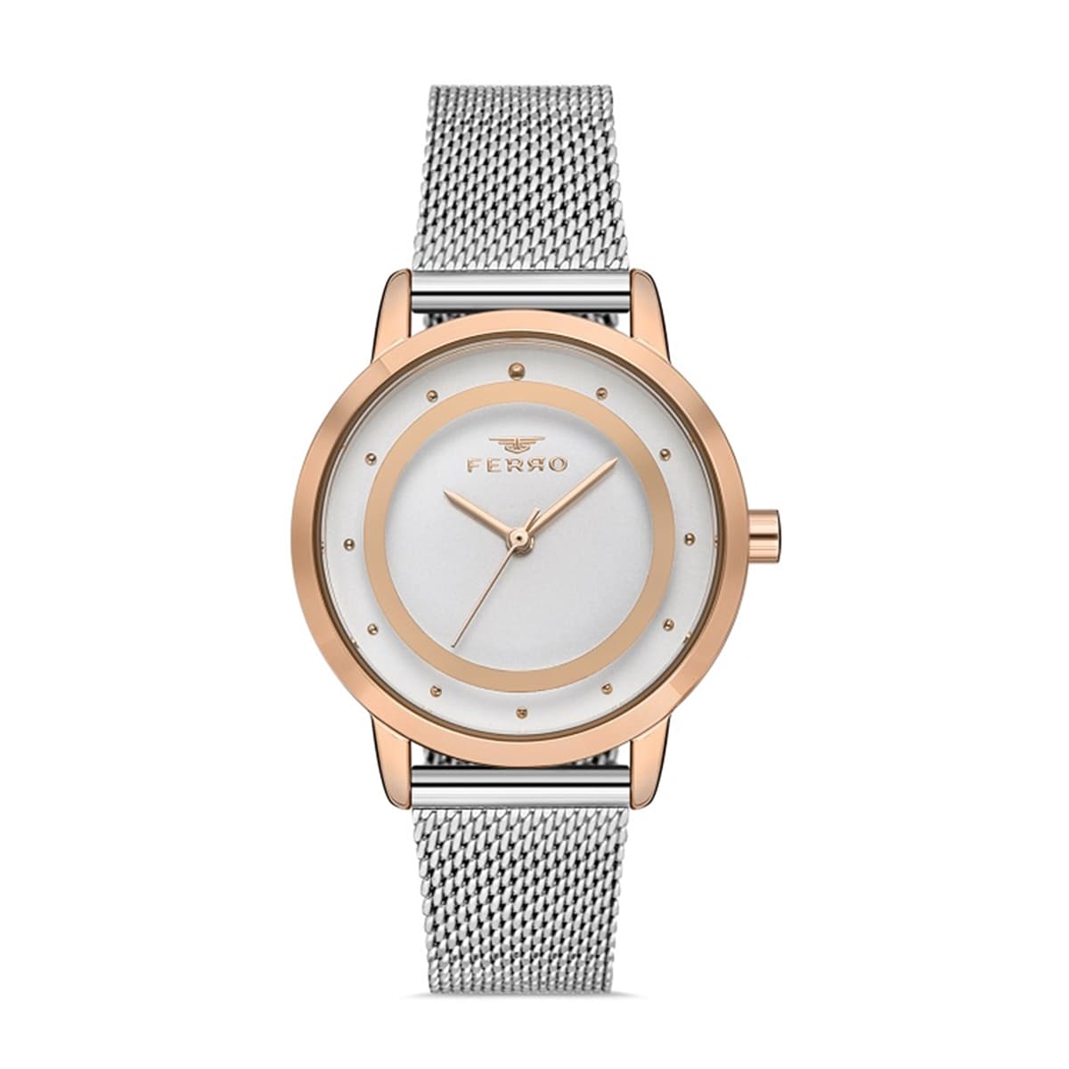 MONTRE FERRO FEMME ACIER